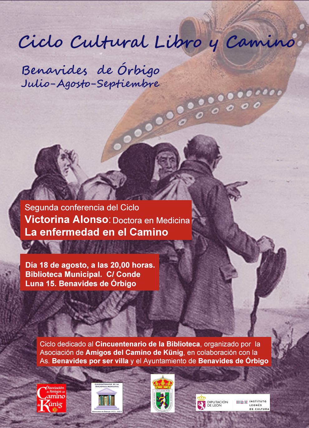 Imagen de presentación del ciclo cultural.