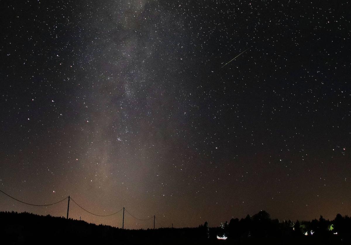 Las Perseidas 'caen' sobre Camposagrado