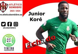 Junior Koré, nuevo jugador del Bembibre.