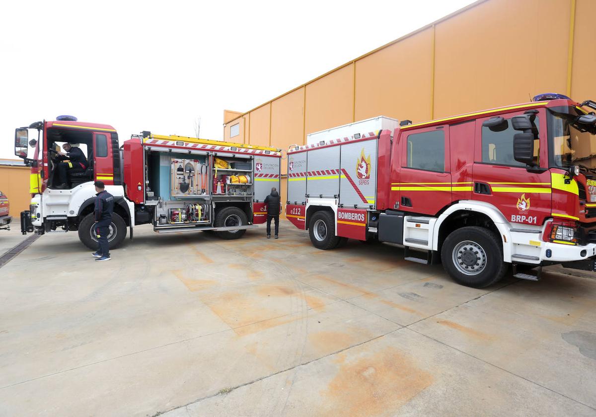 Parque de bomberos de Astorga.