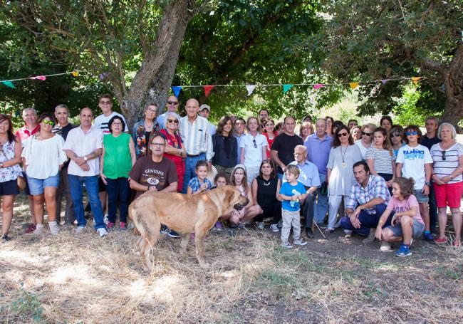 Encuentro de los vecinos de Camposolillo en 2017.