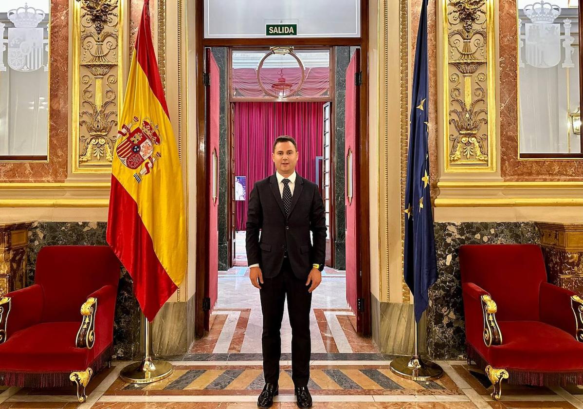 El secretario general del PSOE de León, Javier Alfonso Cendón.