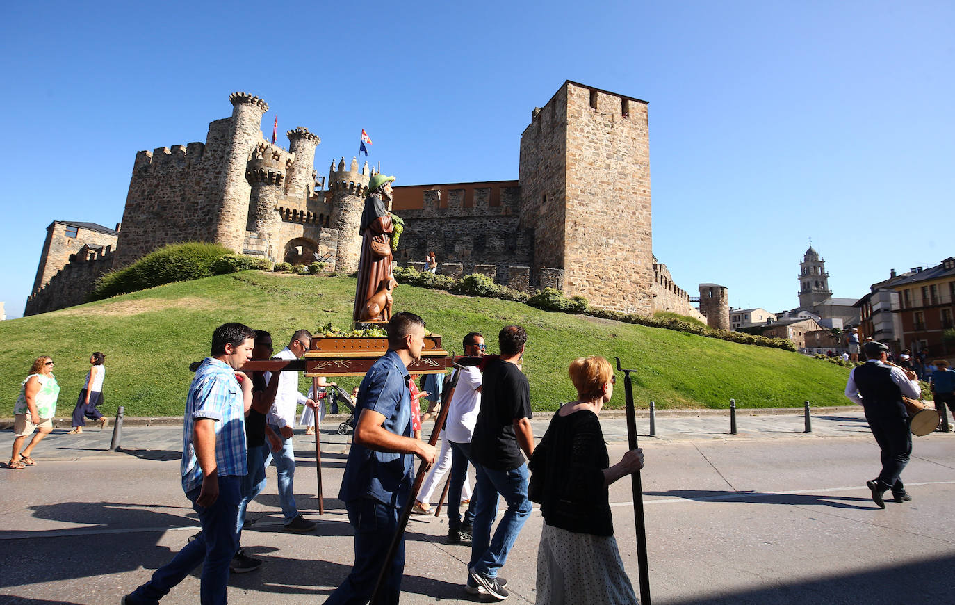 Renovación del Voto de Villa a San Roque de Ponferrada