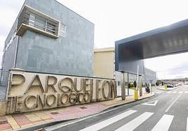 Entrada al Parque Tecnológico de León.