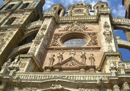 Fachada de la Catedral de Astorga.