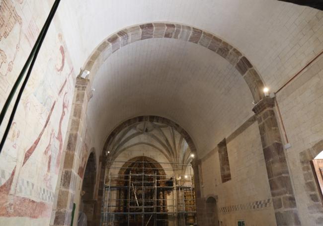 Bóveda de la Iglesia de Torre de Babia.