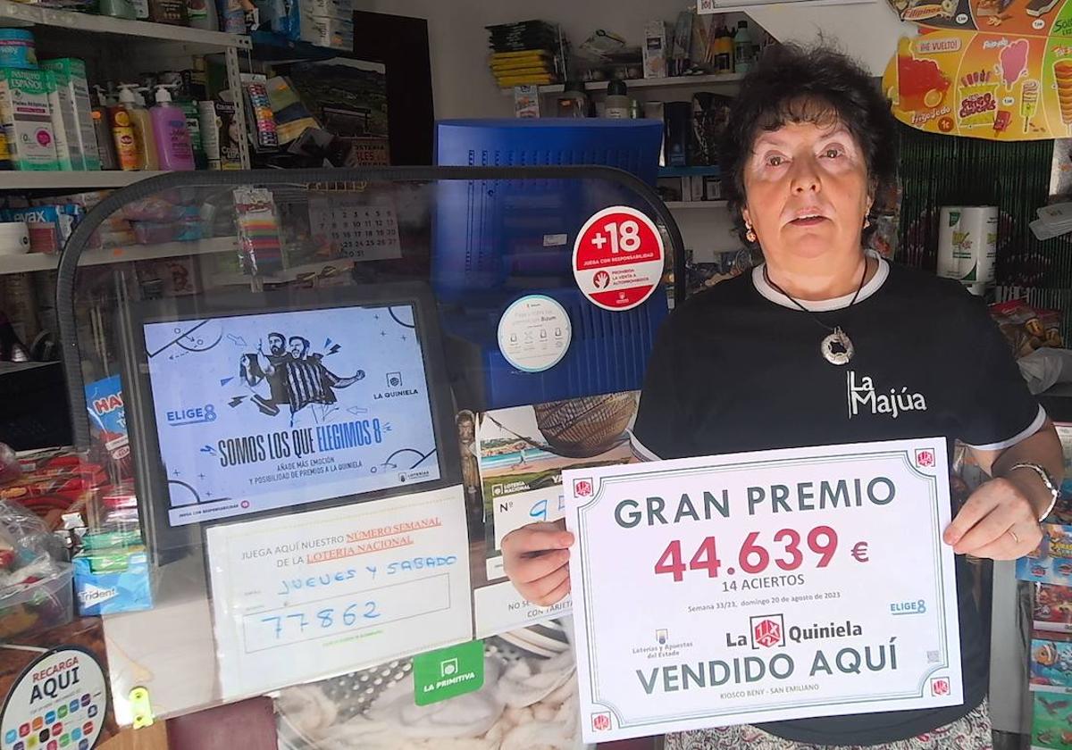 La Quiniela deja cerca de 45.000 euros en San Emiliano