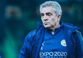 Juanma Lillo, ahora primer entrenador del Manchester City.