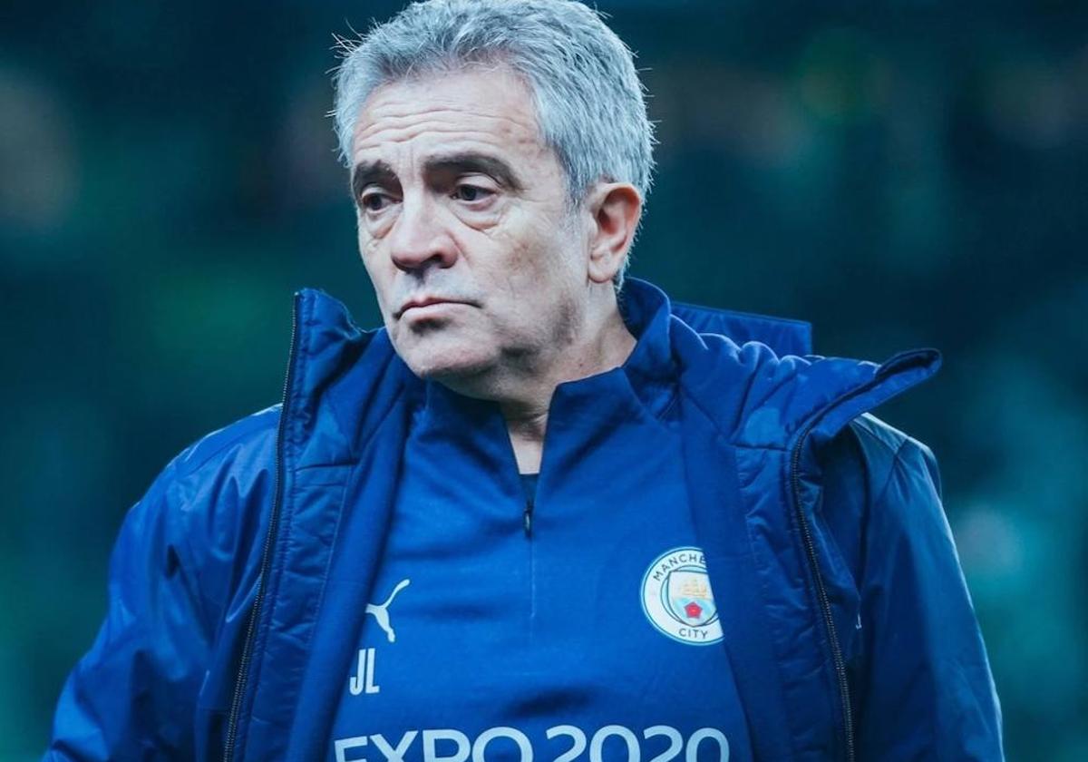 Juanma Lillo, ahora primer entrenador del Manchester City.