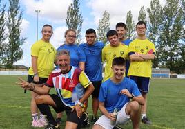 Partido solidario entre el CD Santovenia Alevín y Amidown