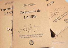 El Club Xeitu publica el libro 'Toponimia de La Urz' de Marta Prieto Sarro.