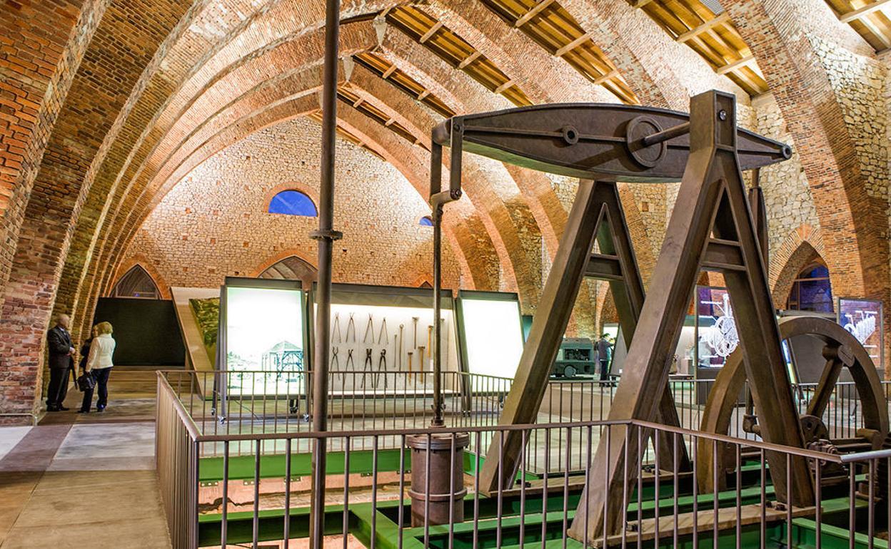 Una de las zonas del Museo de la Siderurgia y la Minería.