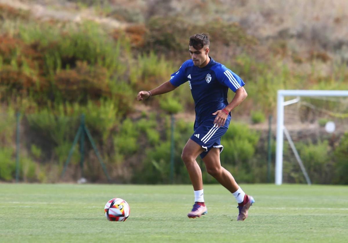 Entrenamiento de la Ponferradina durante esta semana.