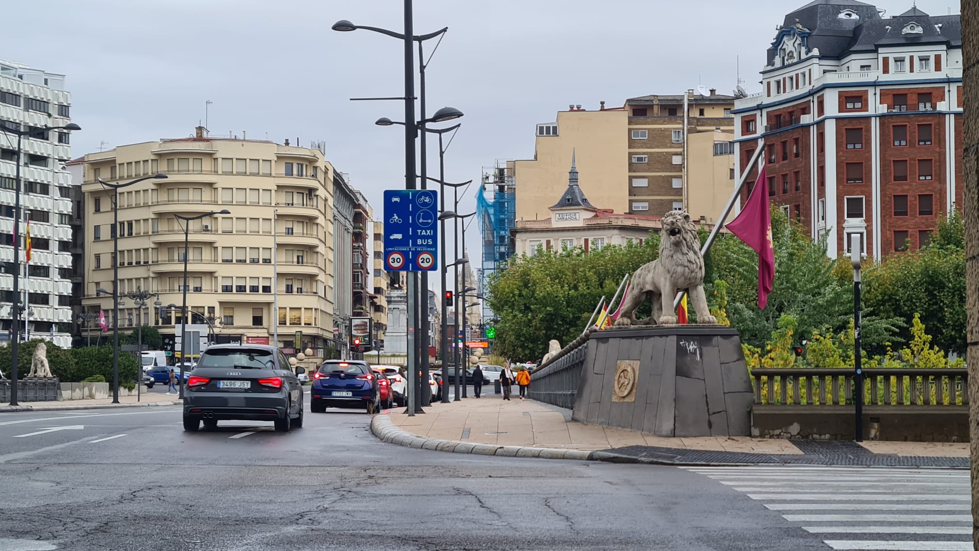 Las lluvias no se van de León