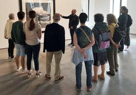 La exposición se puede visitar en El Palacín.