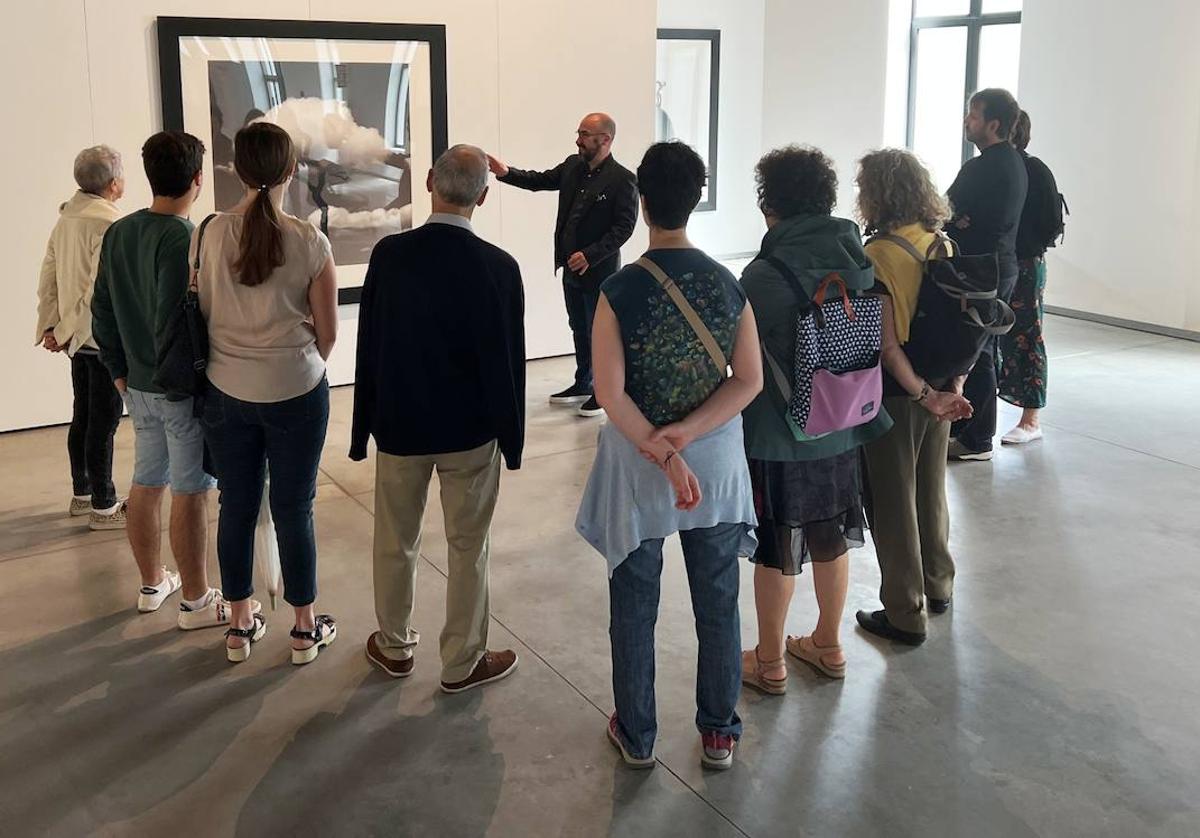 La exposición se puede visitar en El Palacín.