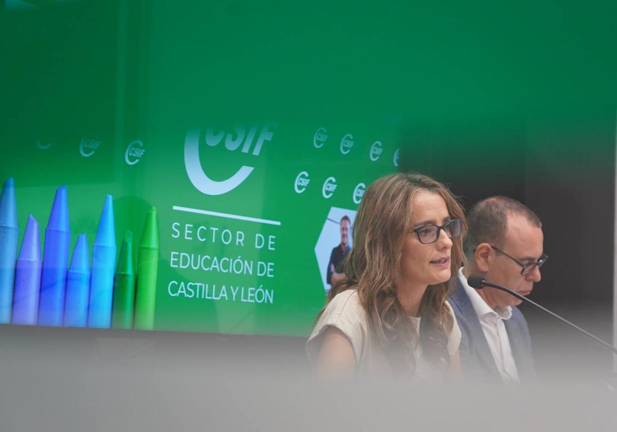 La presidenta del sector de Educación de CSIF Castilla y León, Isabel Madruga, analiza el arranque del nuevo curso escolar.