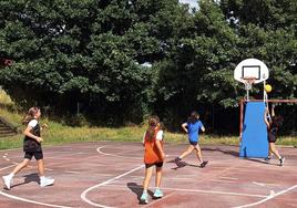 Campus deportivo del Colegio Leonés en Villablino.