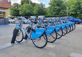 El servicio de bicicletas alcanza un alto porcentaje de uso entre la población.