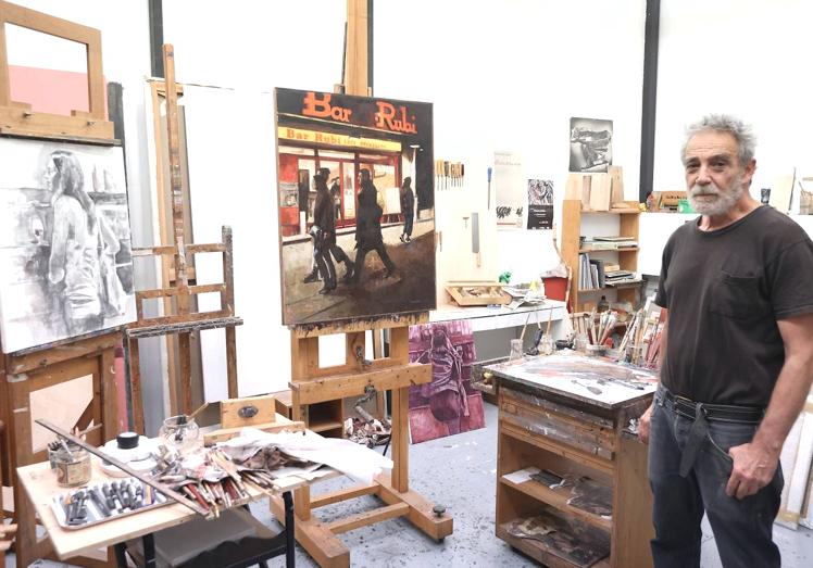 Imagen principal - El pintor Carlos García-Alix
