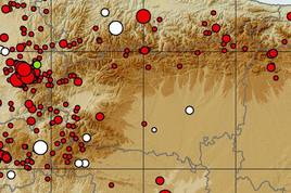 Terremotos registrados en la provincia de León en los últimos años.