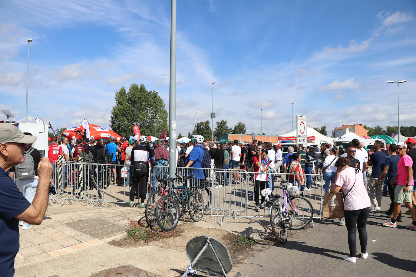 La Vuelta España en La Bañeza