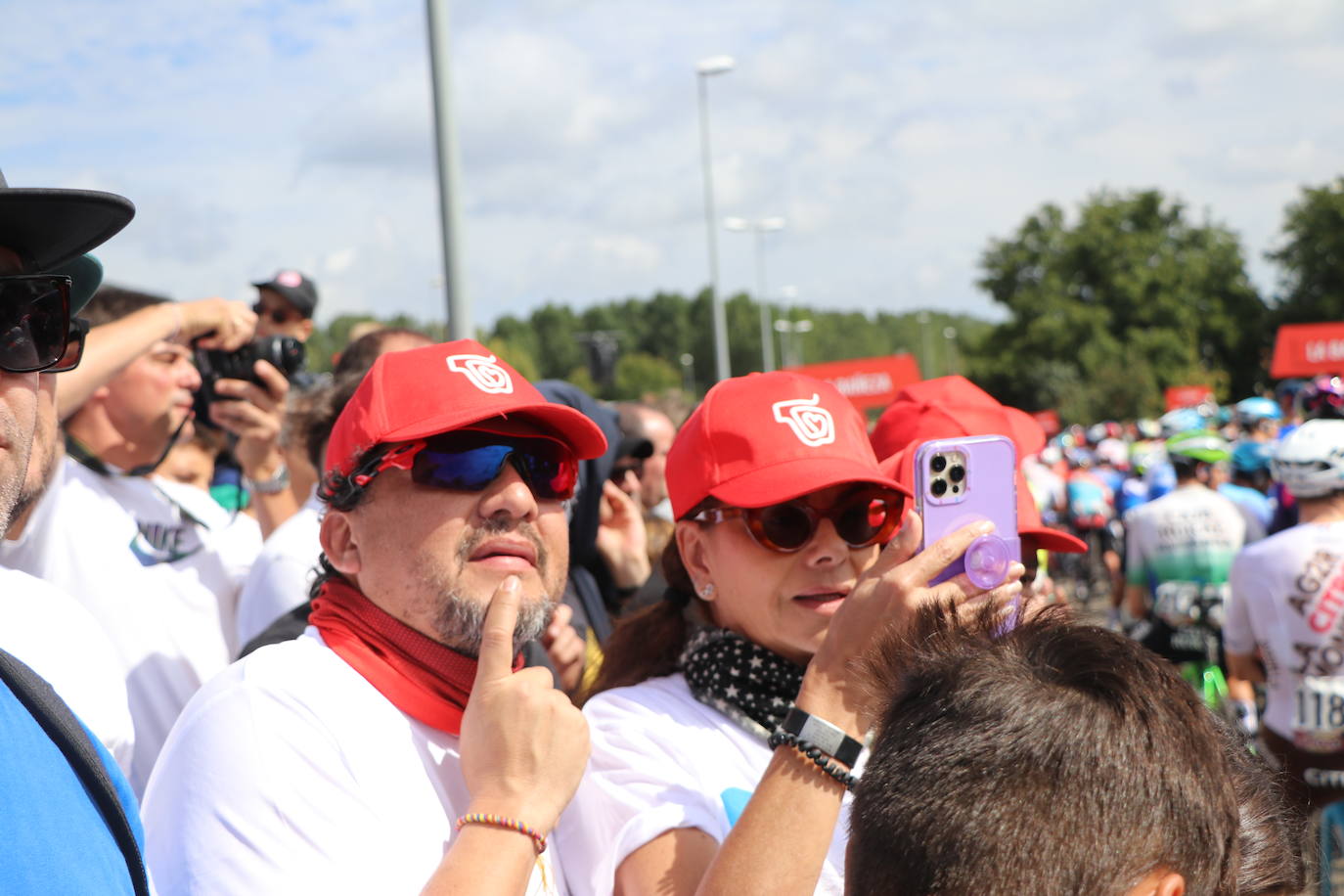 La Vuelta España en La Bañeza