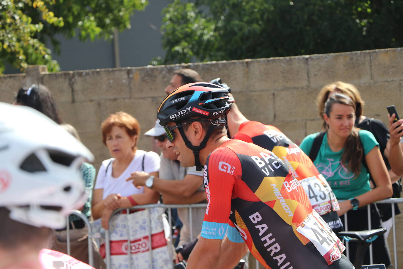 La Vuelta España en La Bañeza