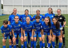 Once inicial del Olímpico de León de Tercera RFEF Femenina.