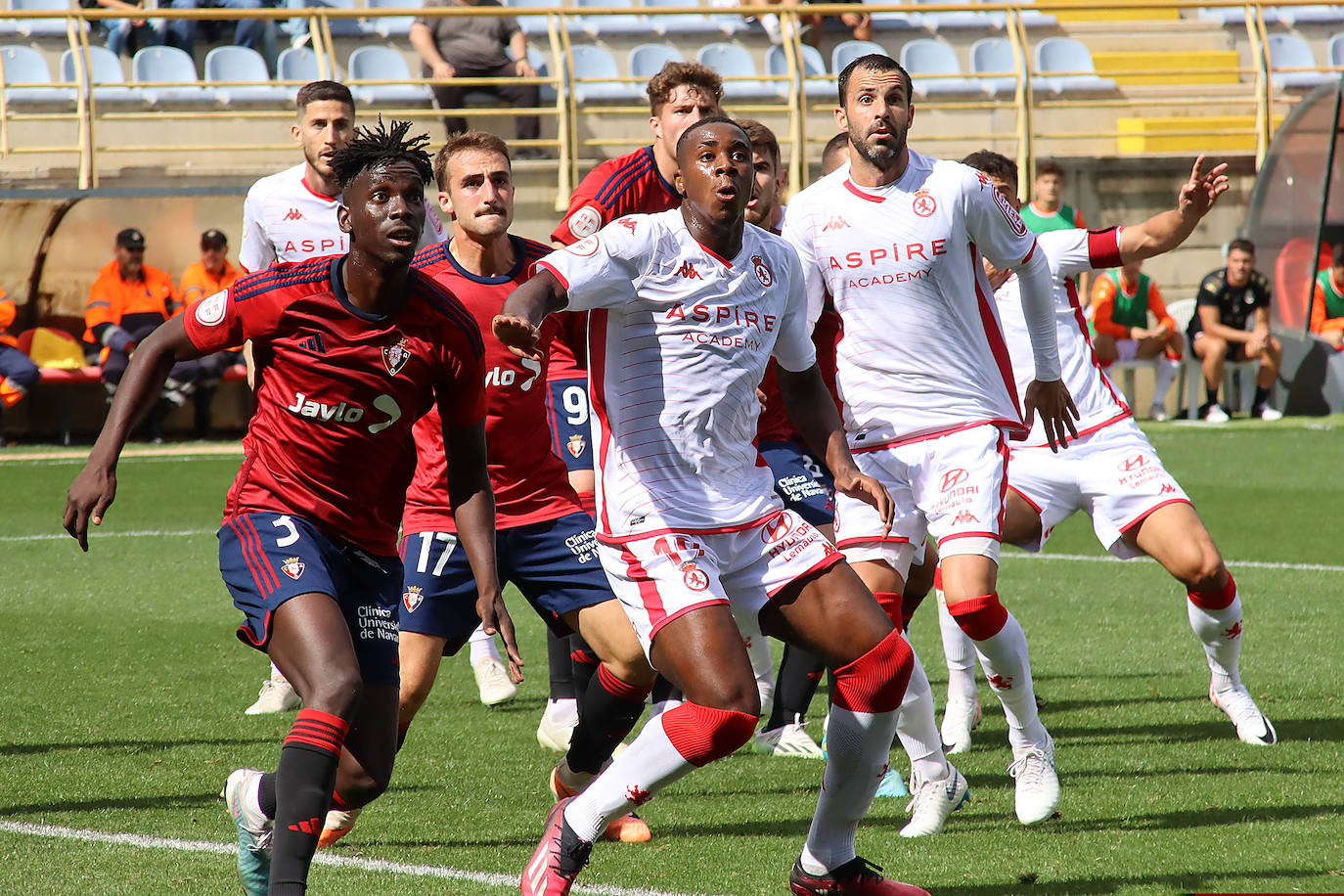 Las mejores imágenes del Cultural - Osasuna Promesas