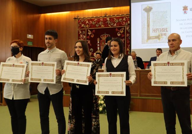 Entrega de premios extraordinarios.