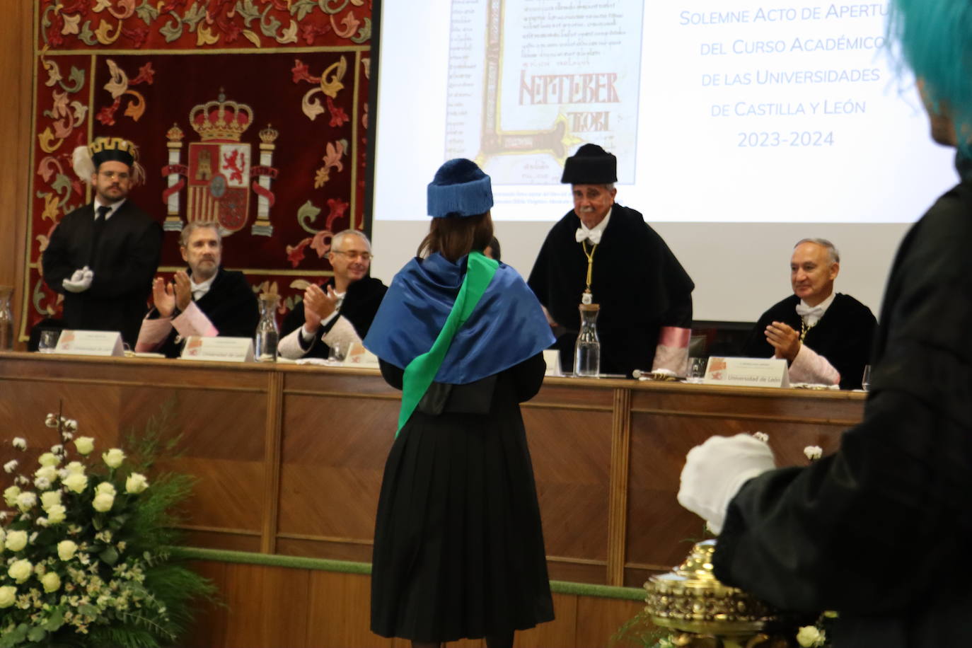 Estanislao de Luis Calabuig se despide como maestro de ceremonias de la ULE