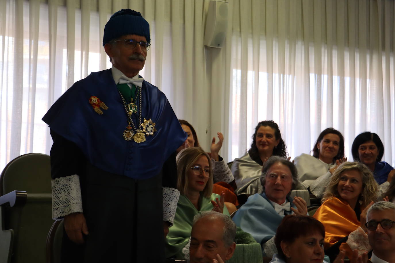 Estanislao de Luis Calabuig se despide como maestro de ceremonias de la ULE