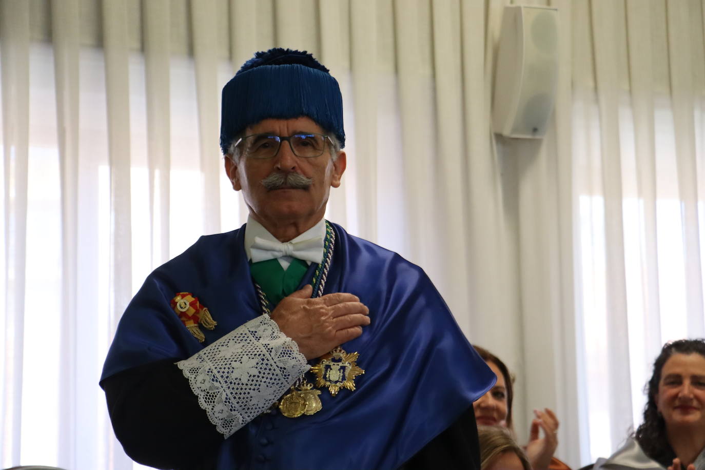 Estanislao de Luis Calabuig se despide como maestro de ceremonias de la ULE