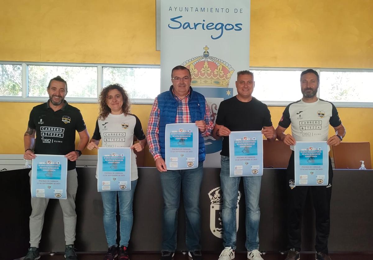 Presentación de evento en el Ayuntamiento de Sariegos.