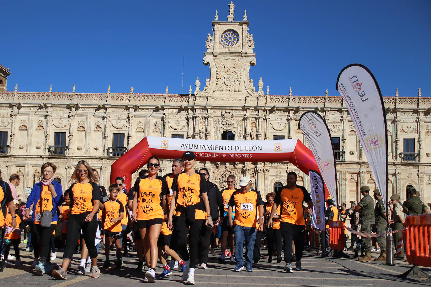 &#039;Corre por la vida&#039; en León