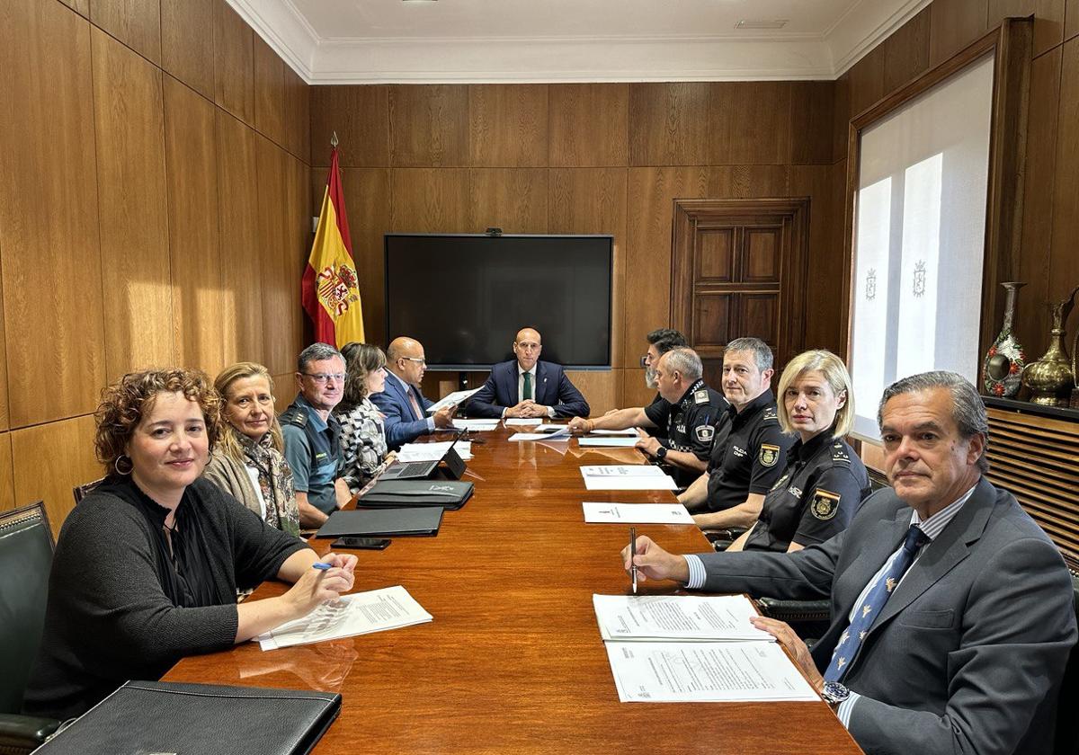 El Ayuntamiento de León celebró este martes la Junta Local de Seguridad para estas Fiestas de San Froilán.