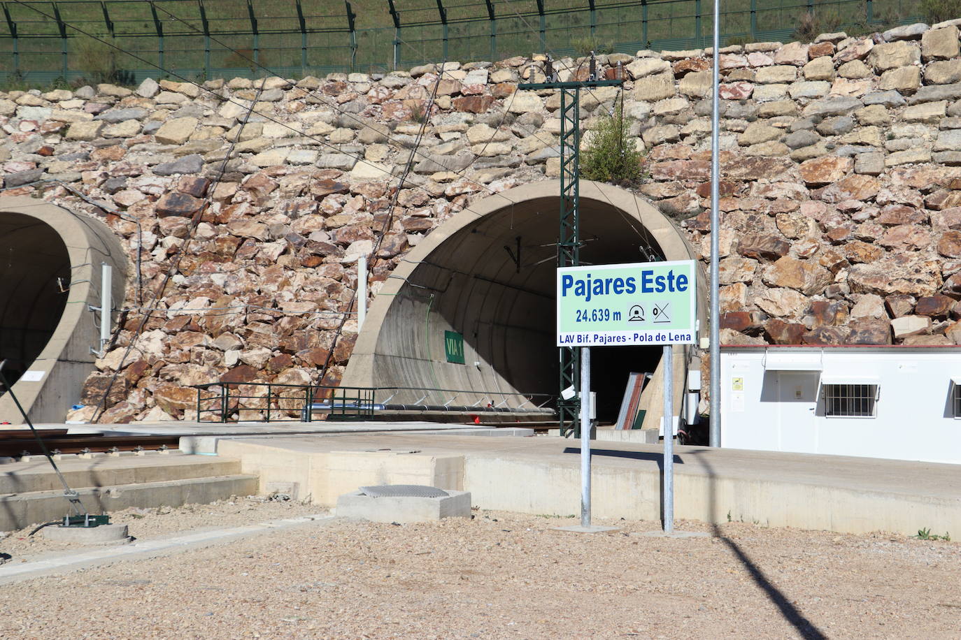 Simulacro de emergencia en la Variante de Pajares