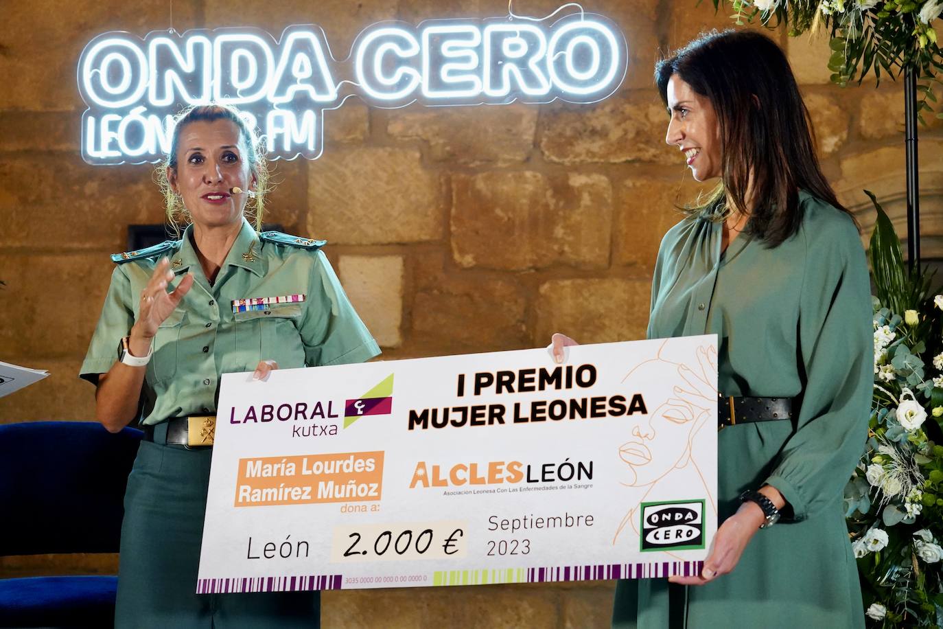 Entrega del I Premio Mujer Leonesa 2023 de Onda Cero