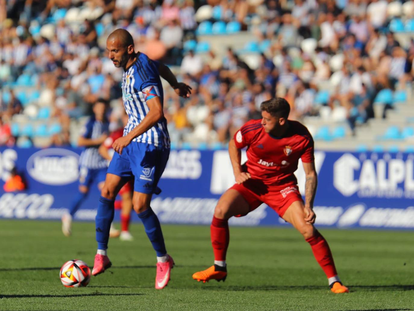 Las mejores imágenes del Ponferradina - Osasuna Promesas