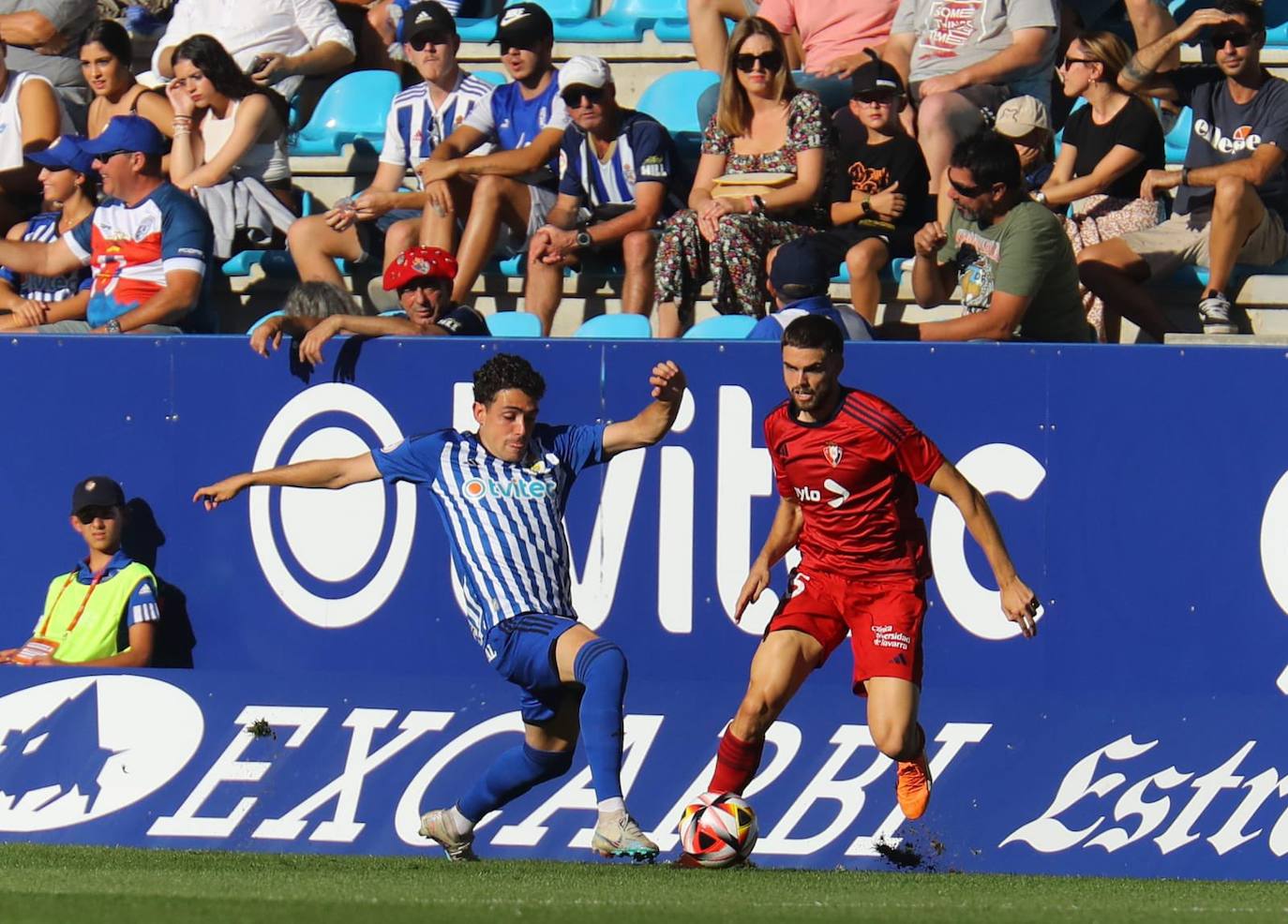 Las mejores imágenes del Ponferradina - Osasuna Promesas