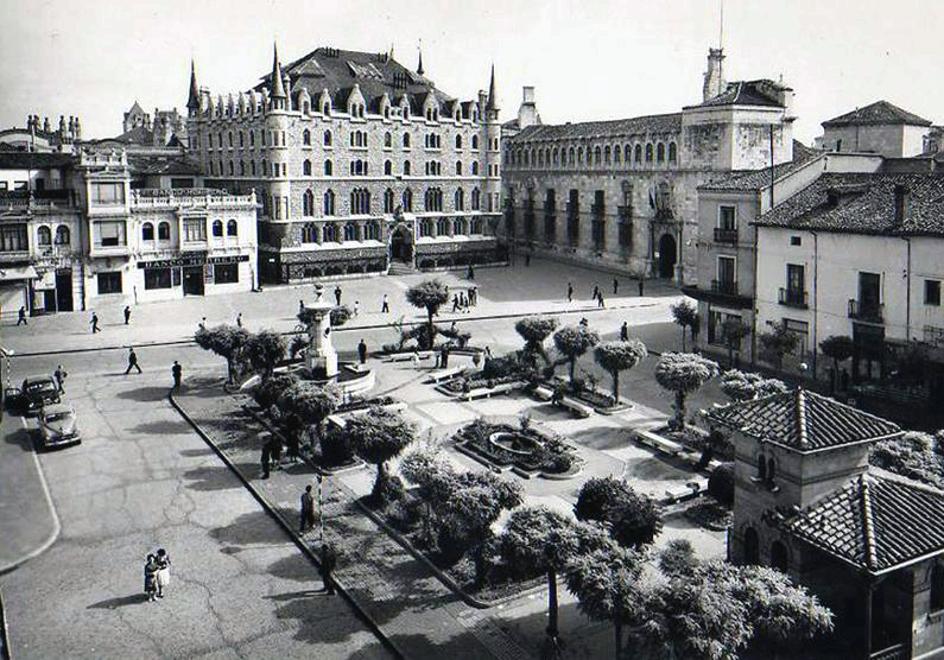 PLaza de las palomas 1955