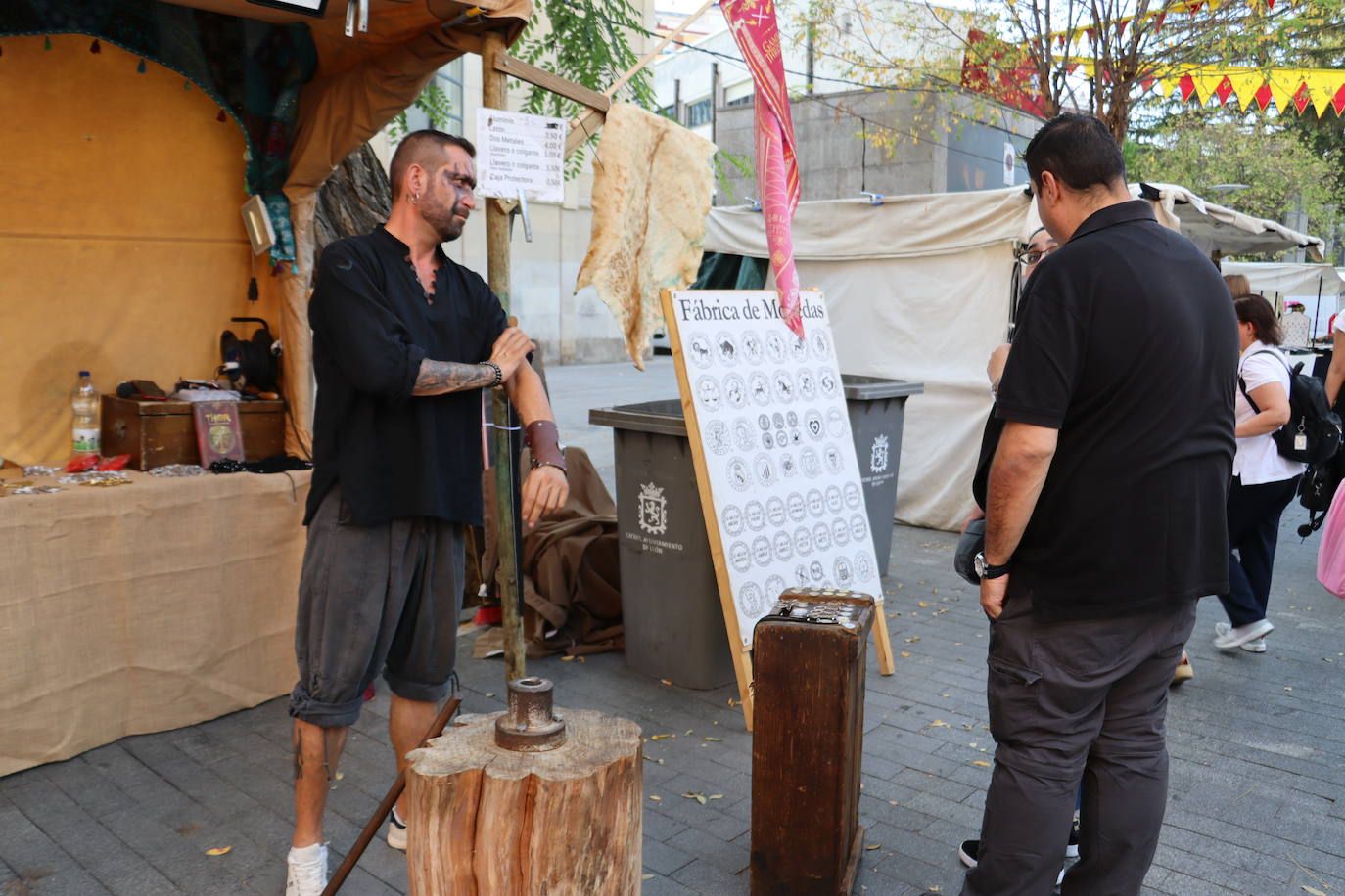 El Mercado medieval de las Tres Culturas servirá en estas jornadas de escaparate a artesanos y mercaderes