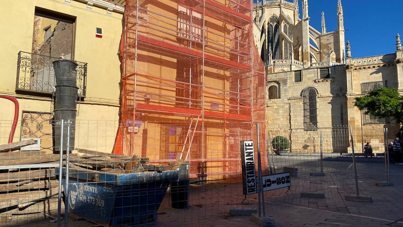 Obras en el Restaurante Casa Luisón