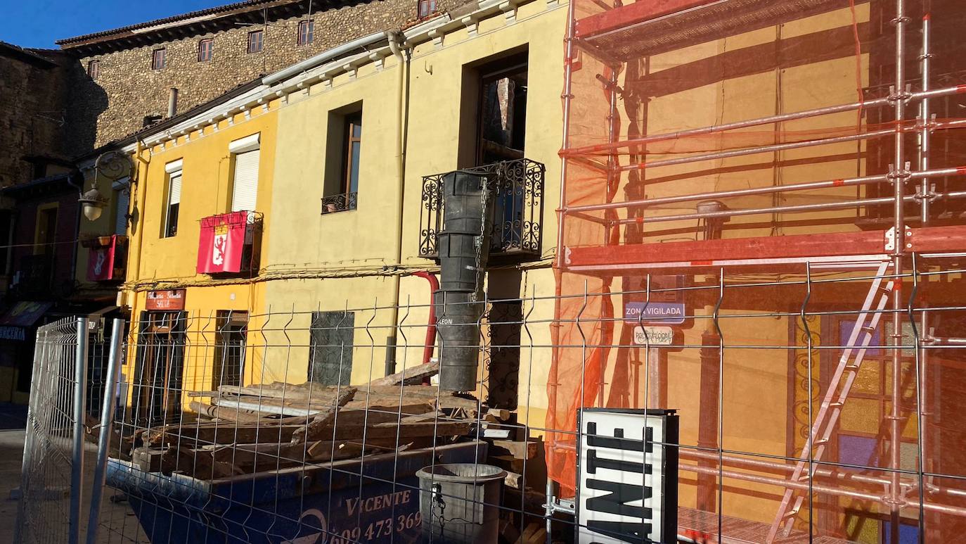 Obras en el Restaurante Casa Luisón