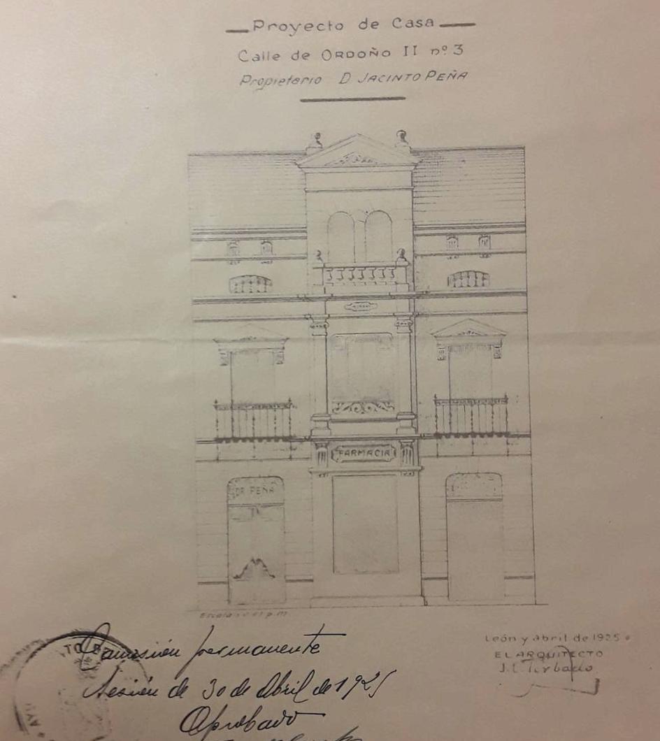 Planos de la construcción del número 3