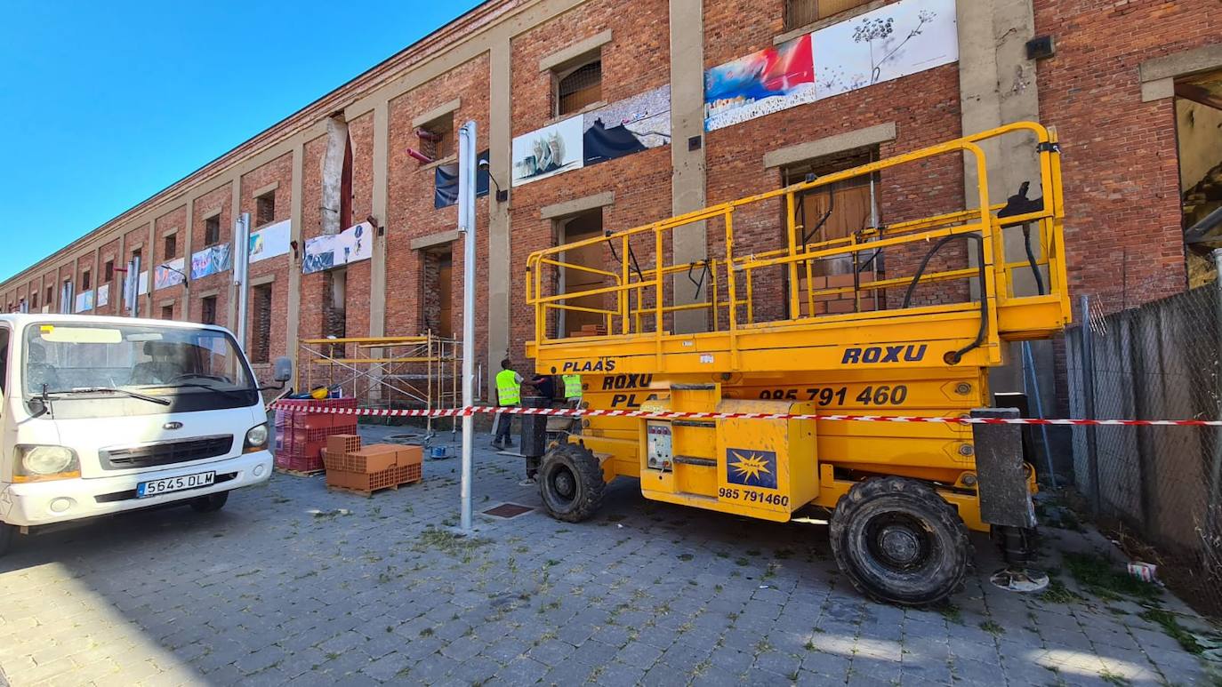 Obras en el Palacio de Congresos