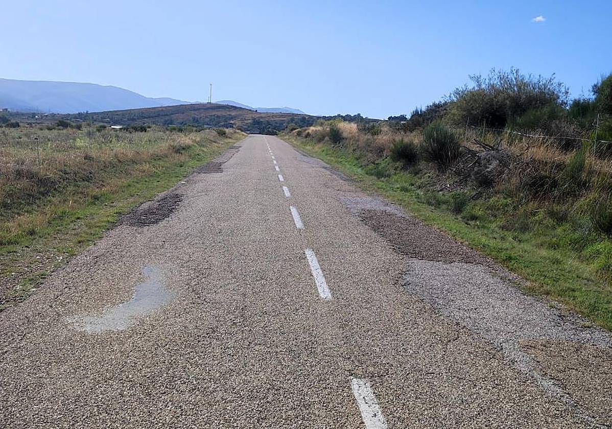 Carretera para la que se pide una modernización.