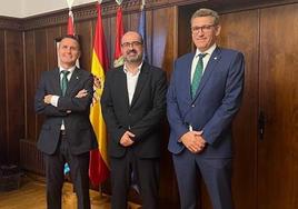 Eurocaja Rural transmite al alcalde de Ponferrada su implicación y compromiso con el territorio