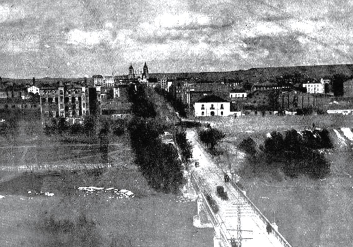 Sonraki resim - Saavedra demir köprüsü (1915)